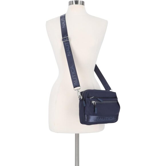 Women's Indigo 2 Bean crossbody/Belt Bag adjustable shoulder strap - Picture 5 of 5